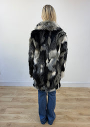 medium grey mixed faux fur jacket 7
