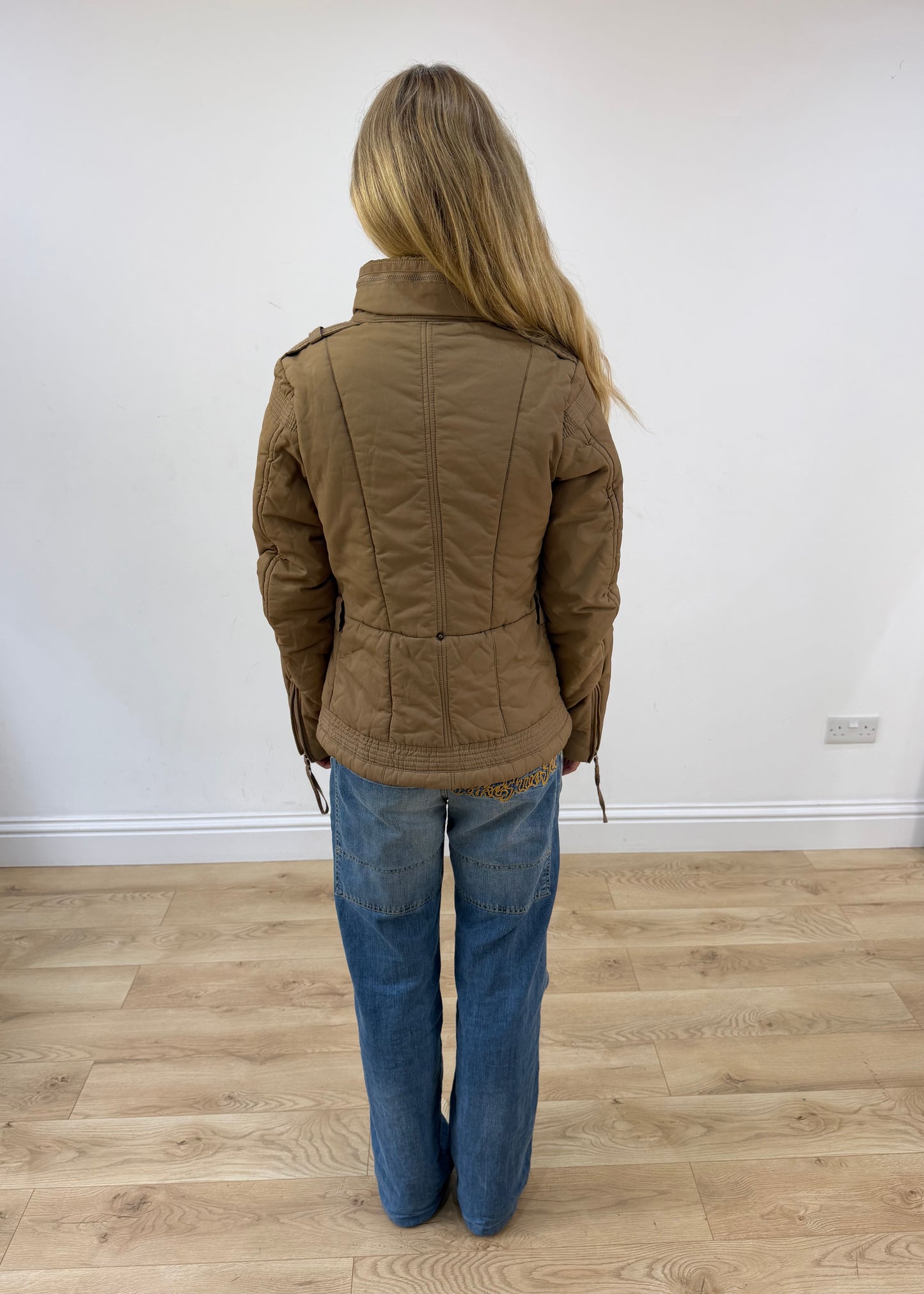 medium tan lee cooper utility jacket image 6