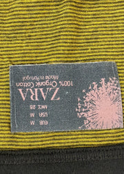 zara size medium organic cotton label