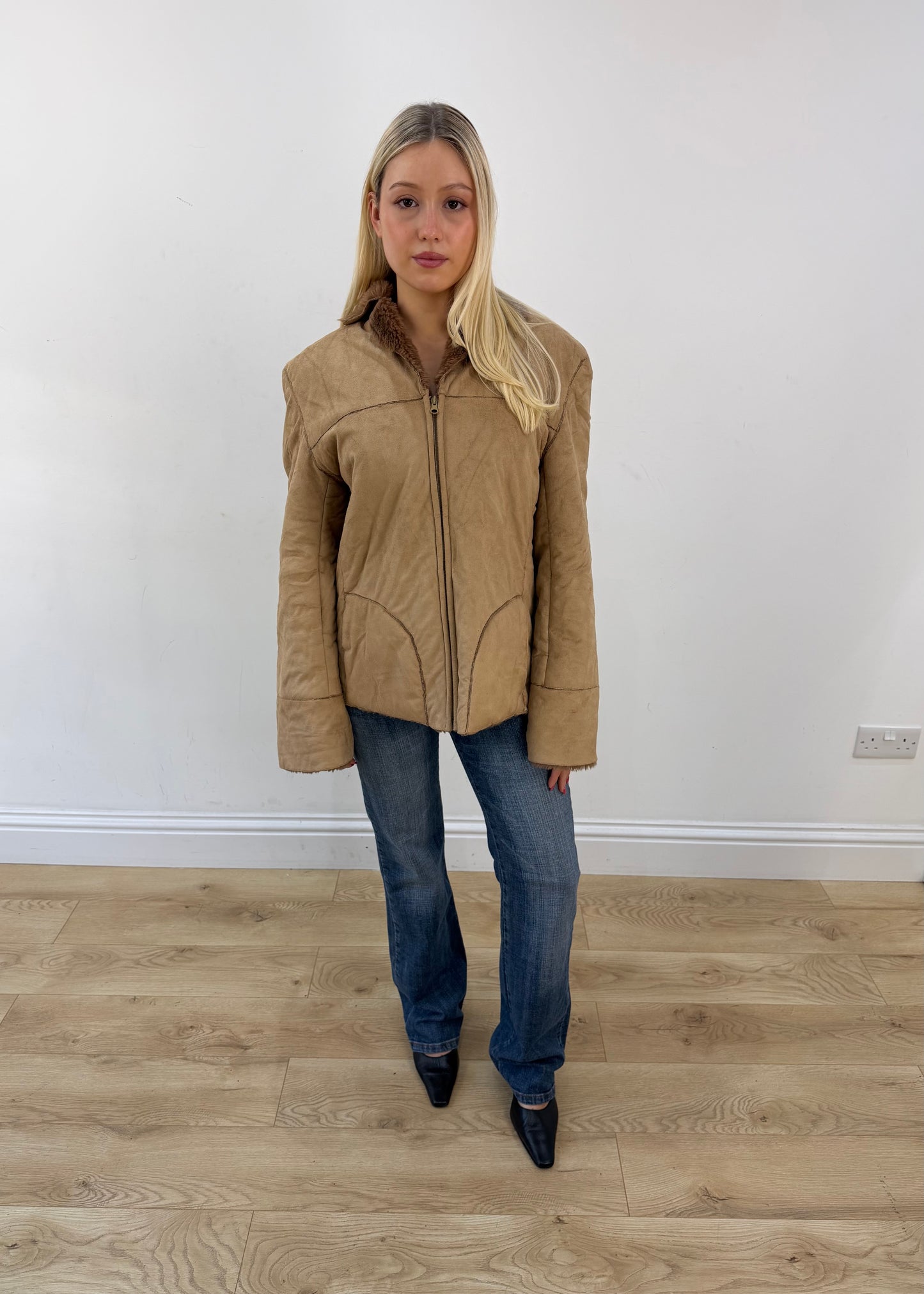 large tan arx & co jacket 1