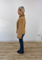 medium tan short jacket 5