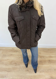 large dark brown bonita utility jacket 2