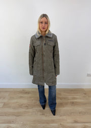 medium grey khujo utility parka coat 1