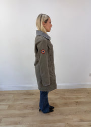 medium grey khujo utility parka coat 6