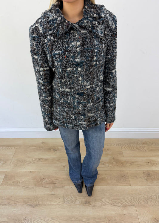medium black and white tweed jacket 2