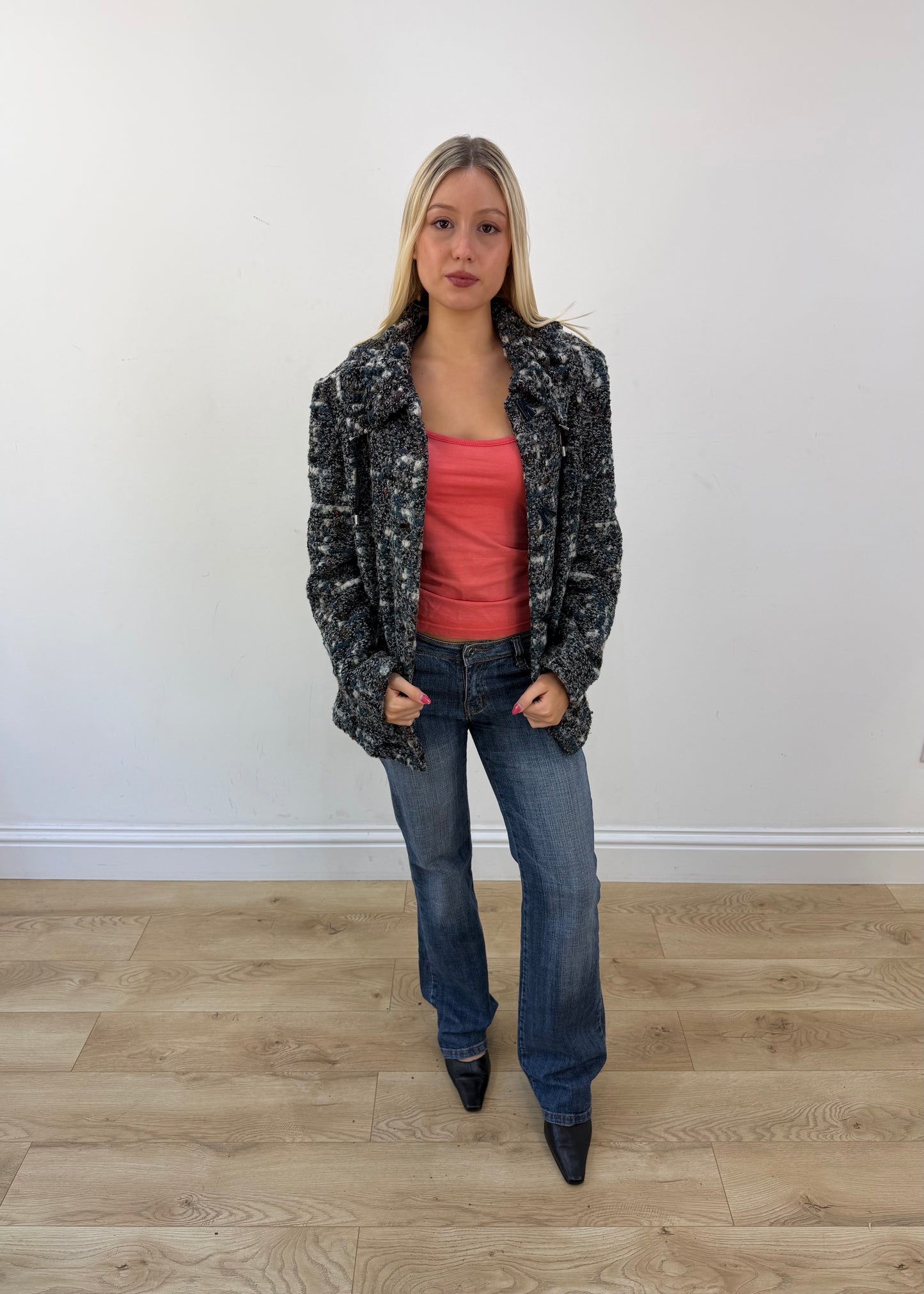 medium black and white tweed jacket 4