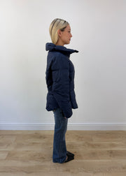 medium navy robe di kappa puffer jacket 6