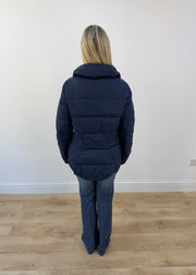 medium navy robe di kappa puffer jacket 7