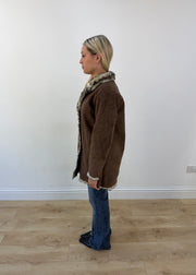 medium brown looney tunes embroidered jacket 5