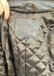 small brown polo garage hooded belted utility jacket 8
