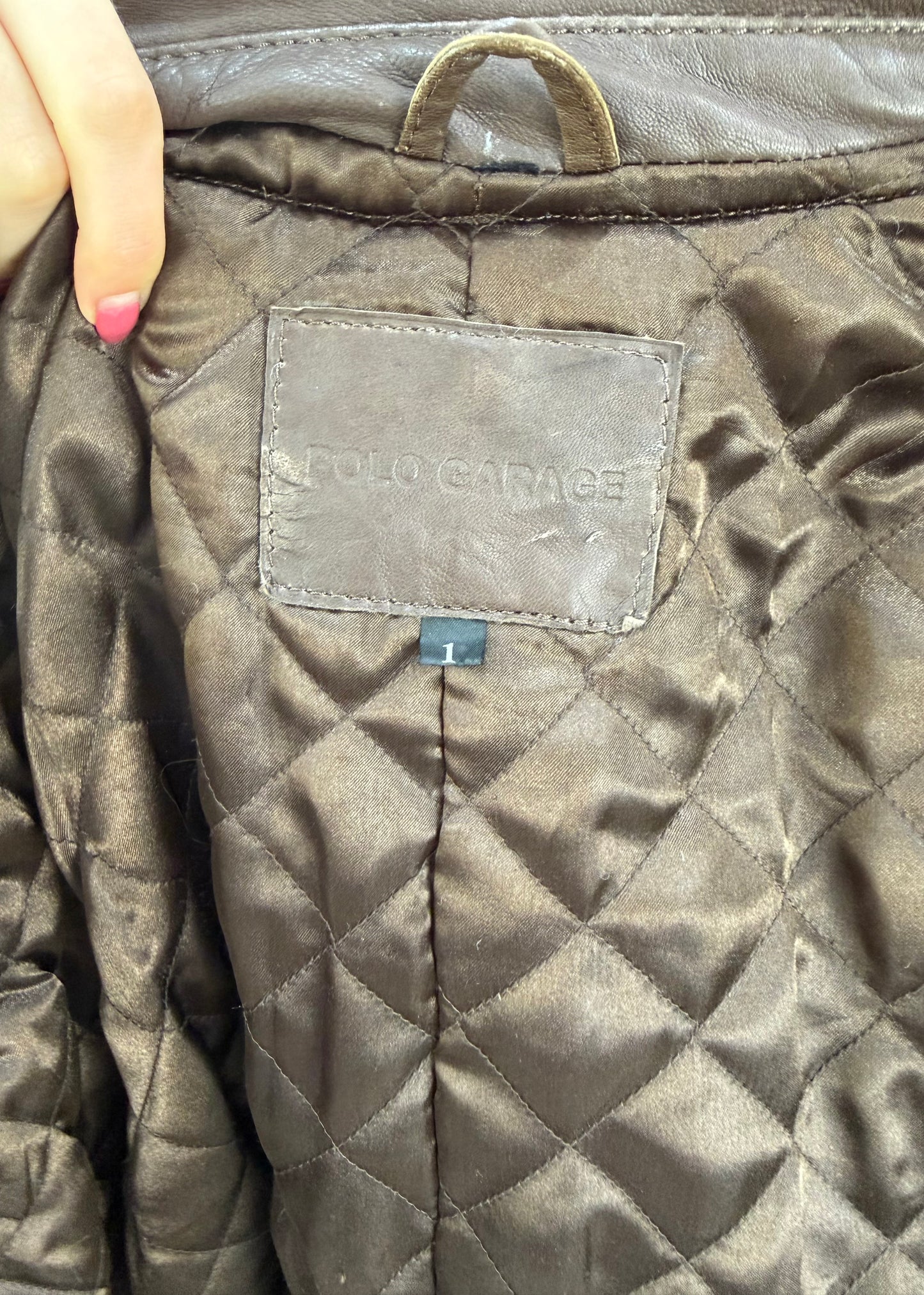 small brown polo garage hooded belted utility jacket 8