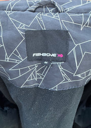 small black fishbone patterned jacket 8