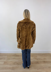 medium brown westwide classic faux fur jacket image 6