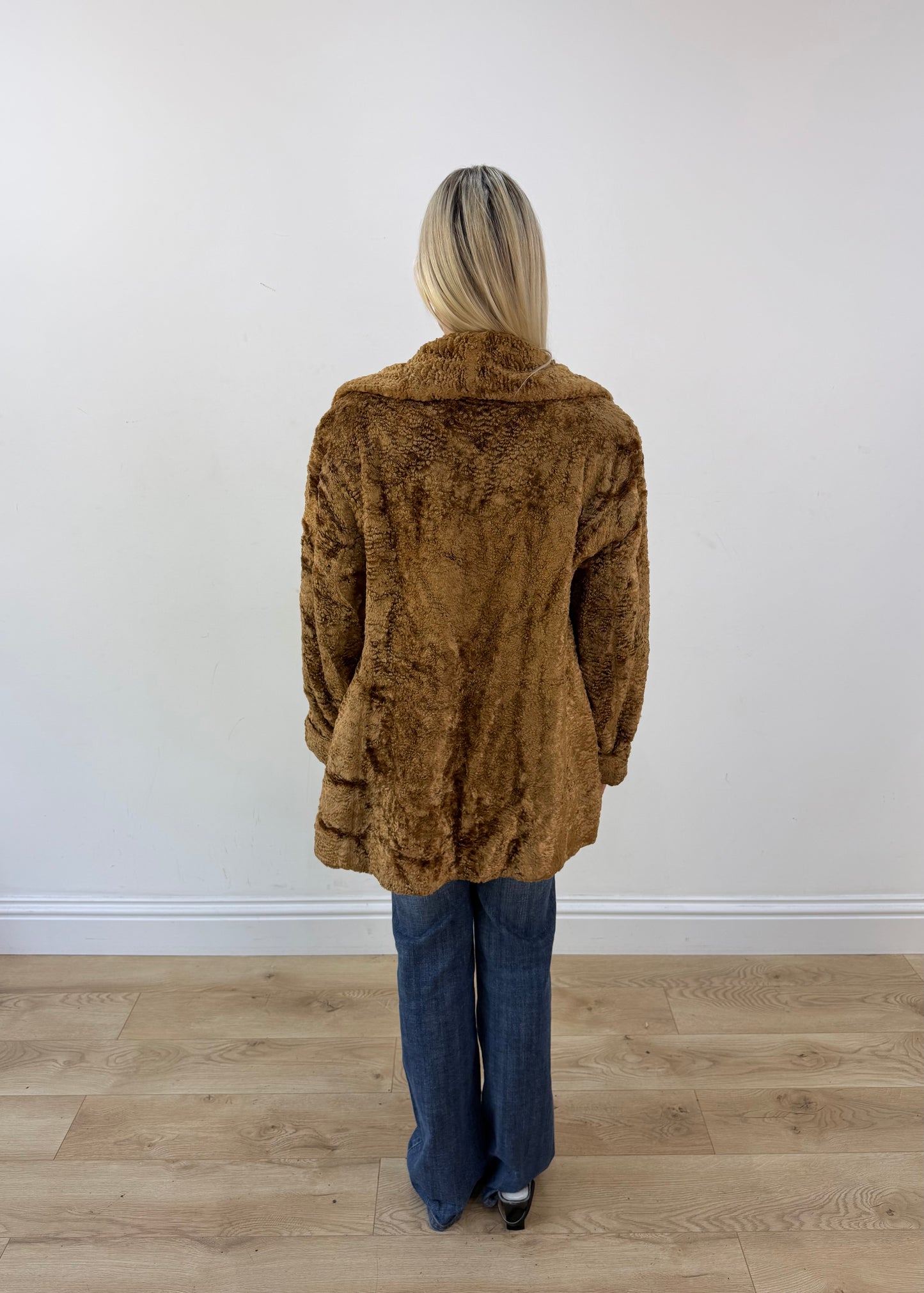 medium brown westwide classic faux fur jacket image 6