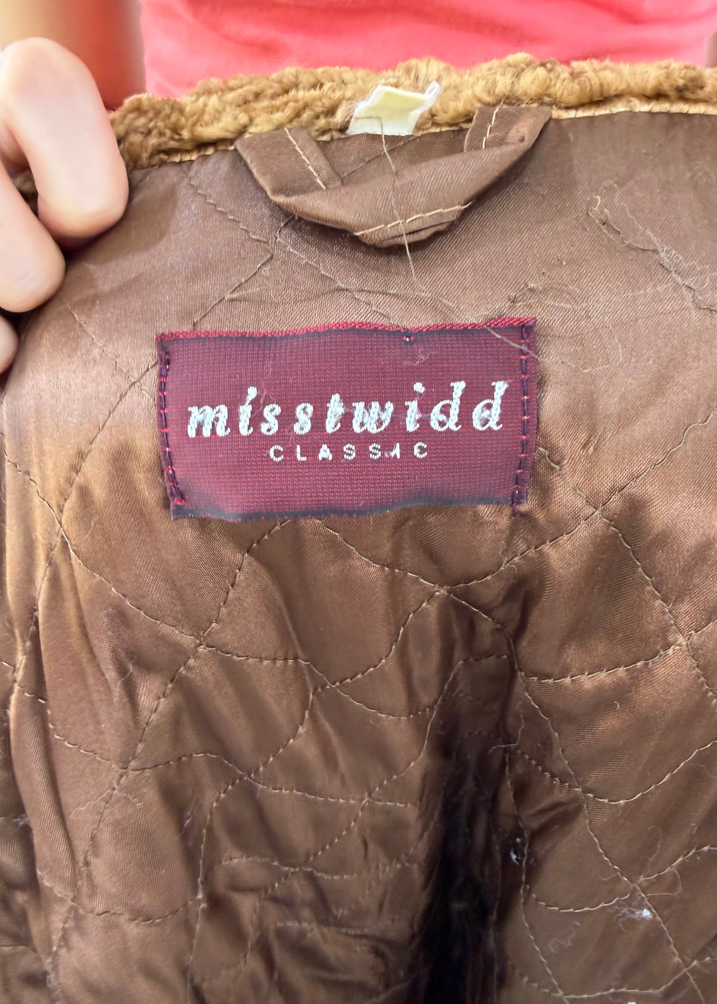 medium brown westwide classic faux fur jacket image 8