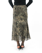 office siren | small beige and black animal-print mesh midi skirt — final ecom crop