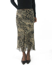office siren | small beige and black animal-print mesh midi skirt — final ecom crop