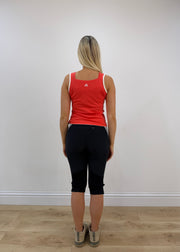 small/medium orange adidas tank top