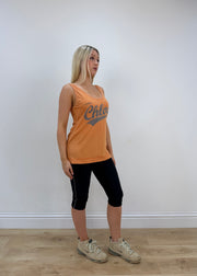 medium orange chloé tank top