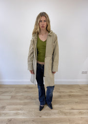 medium beige pimkie coat photo 4