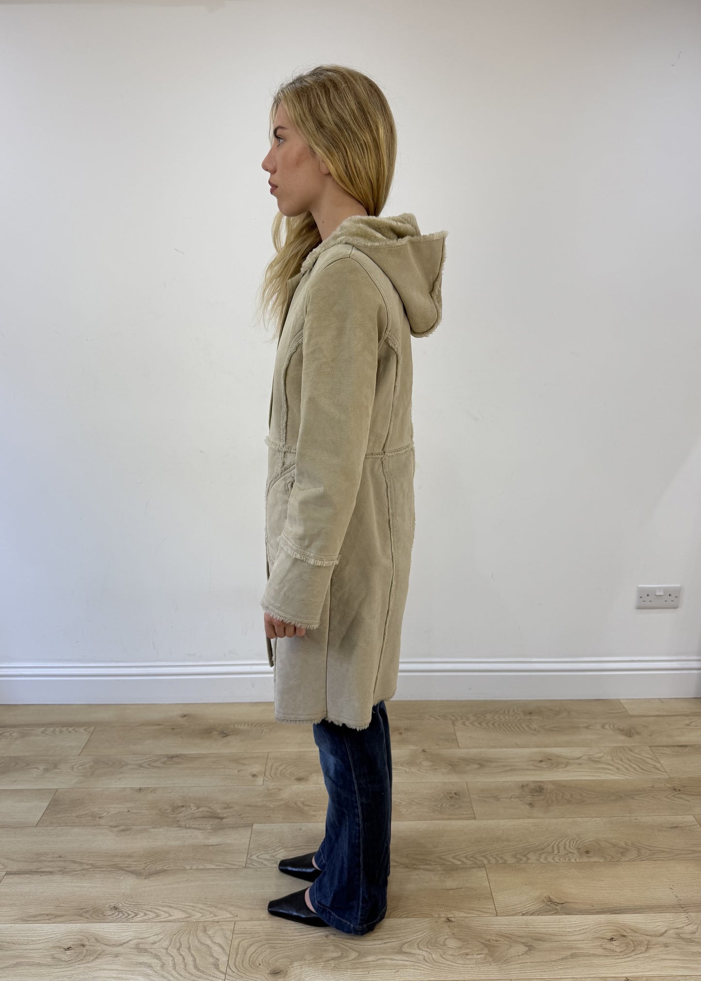 medium beige pimkie coat photo 5