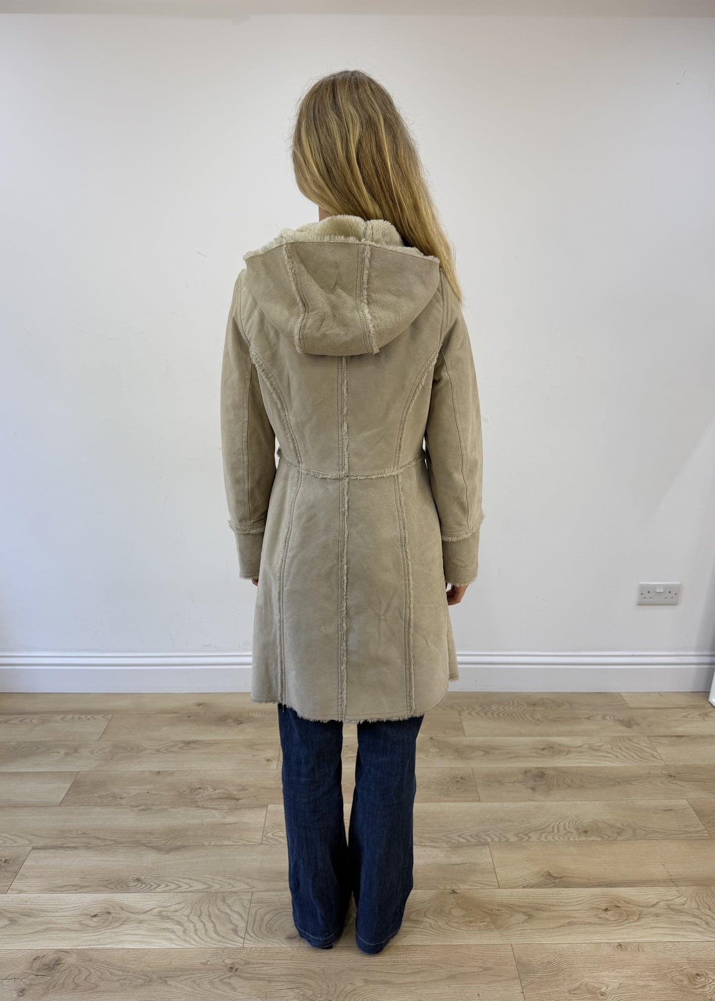 medium beige pimkie coat photo 7