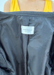 small black motivi fitted zip jacket image 8
