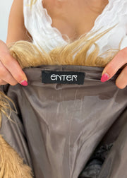 small brown faux fur jacket 8