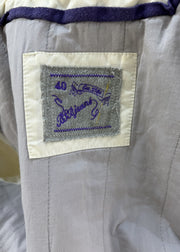small white pepe jeans hooded jacket label