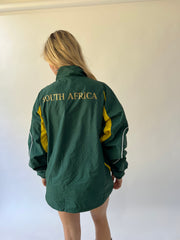 back to school drop green and yellow south africa track jacket back
