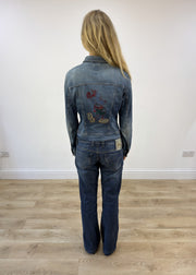 Medium blue Miss Sixty denim jacket view 7