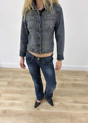small light blue bay denim jacket photo 2