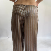 💻‼️ #04 silky stripy trousers