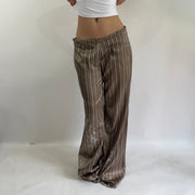 💻‼️ #04 silky stripy trousers