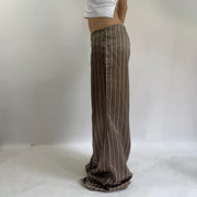 💻‼️ #04 silky stripy trousers