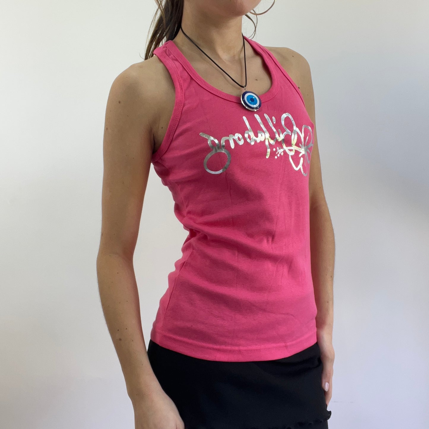 pink billabong tank